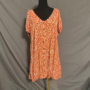 JUST FOUND Floral Dress Size 3X